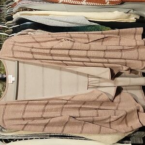 LuLaRoe Open Front w ruching on back